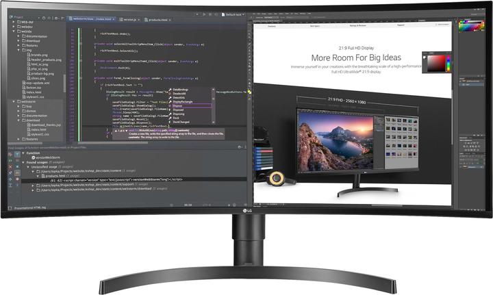 Produktbild LG 34WN80C-B (3440 x 1440 Pixel, 34")