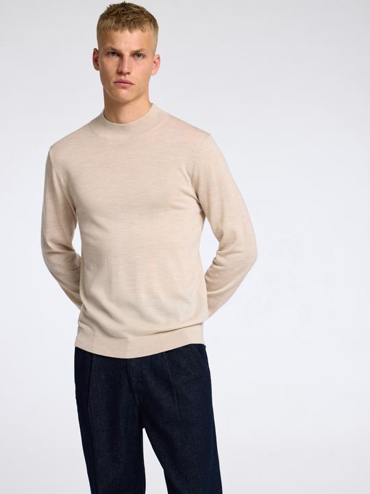 Produktbild Selected Homme Slhtray Ls Knit Merino Mock Neck Noos (XL)