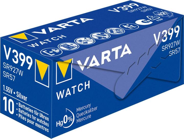 Produktbild Varta Watch V399 (1 Stk., SR57, 42 mAh)