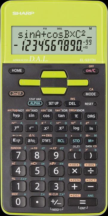 Produktbild Sharp EL-531TH-GR (Batterien)
