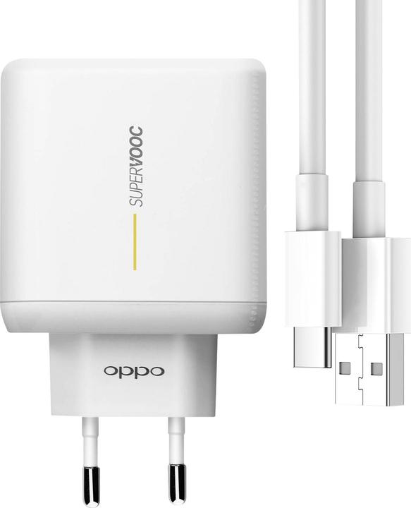 Actual product image OPPO VCA7JAEH 65W Charger + DL129 Cable (65 W)