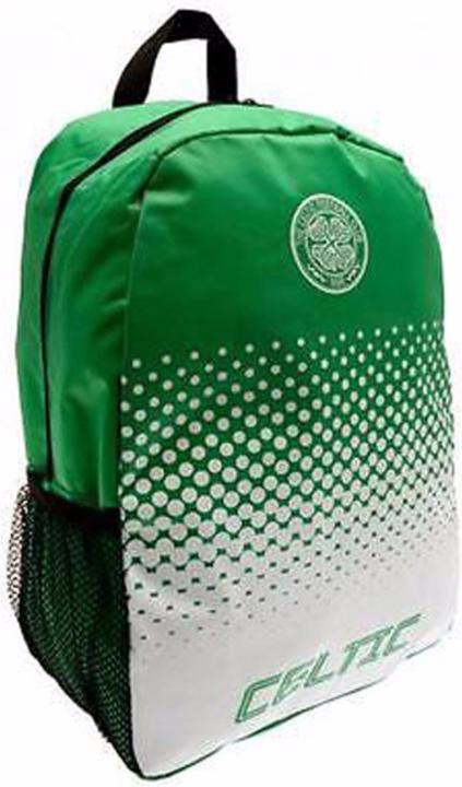 Actual product image Celtic FC Fade football crest design backpack (16.80 l)