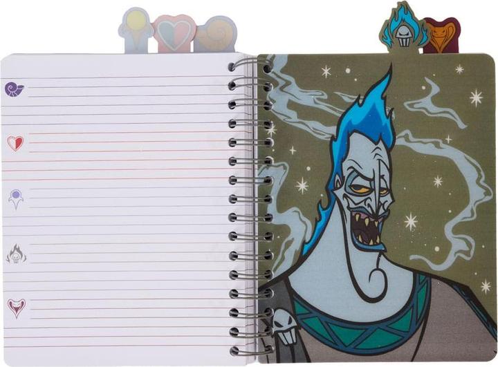 Actual product image Loungefly Disney Villains by Notebook Tab Journal