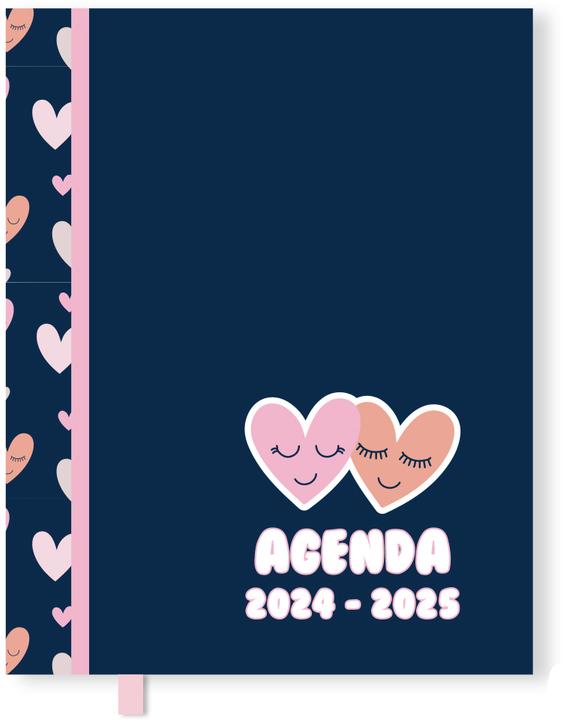 Produktbild Ancor Schüleragenda 2024/2025 A5 118162 B'LOG HEARTS (A5)