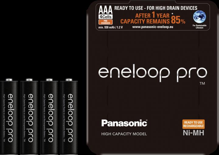 Panasonic eneloop per Micro (4 pcs, AAA, 930 mAh)