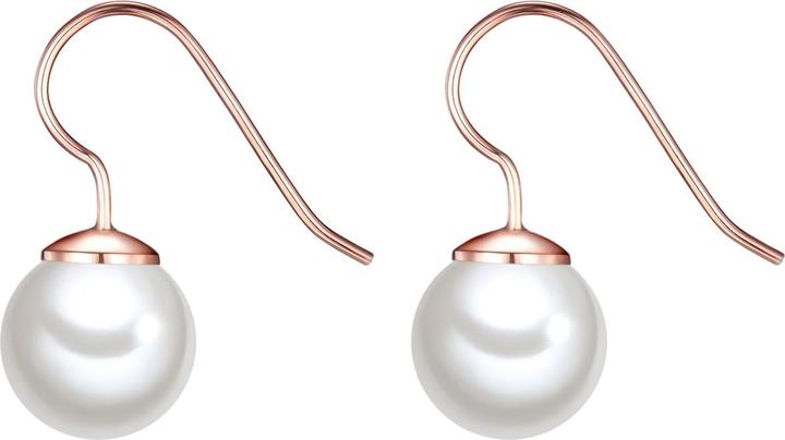 Actual product image Lulu & Jane Ladies Metal Alloy Shell Core Pearl Rose Gold - 29701 (Metal alloy)