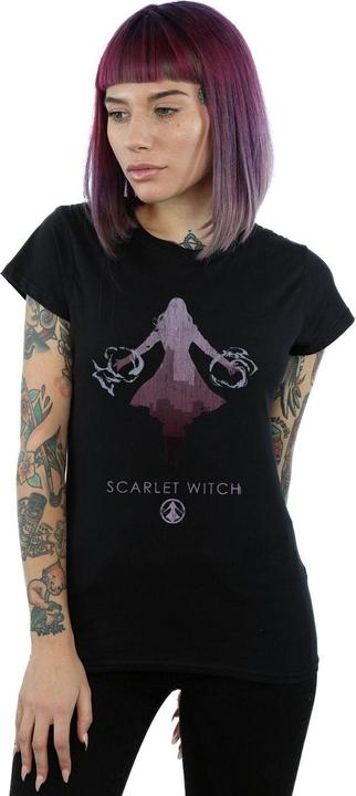 Immagine prodotto Scarlet Witch Silhouette Maglietta Donna (L)