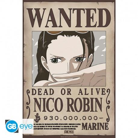 Image du produit GB Eye One Piece Poster Chibi: Wanted Nico Robin Wano 52x38cm
