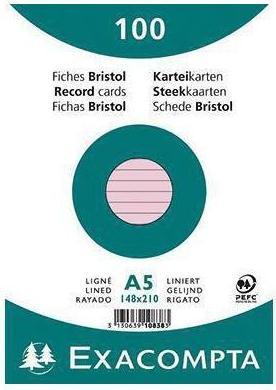 Exacompta Karteikarten