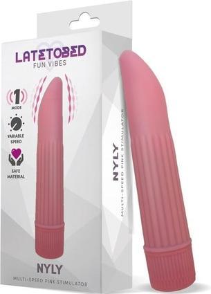 Latetobed Nyly Brand Massage Devices Multi-Speed Stimulator Pink