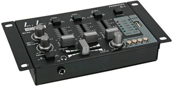 Actual product image Velleman Mixer - 2 Channels + USB Input