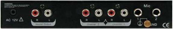 Actual product image Velleman Mixer - 2 Channels + USB Input