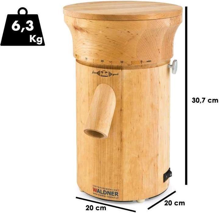 Image du produit Waldner Moulin à céréales simple 120 gMin Moteur 400 watts