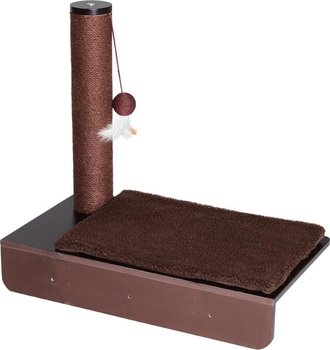 Produktbild PawHut Kratzbaum für Wandmontage (50 cm, Braun)