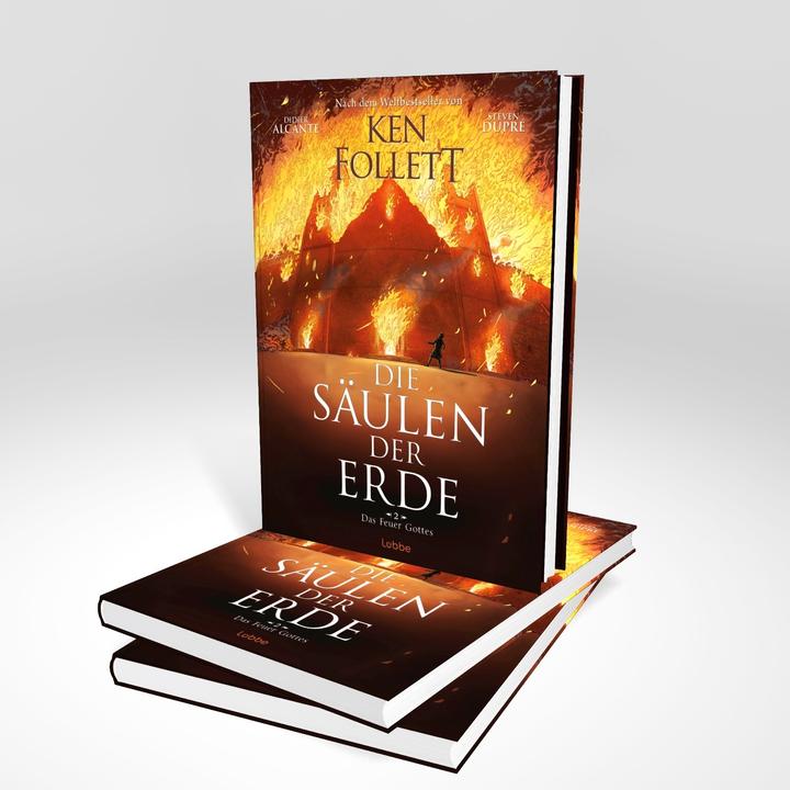 Actual product image Die Säulen der Erde - Das Feuer Gottes (German, Ken Follett, Didier Alcante, 2025)