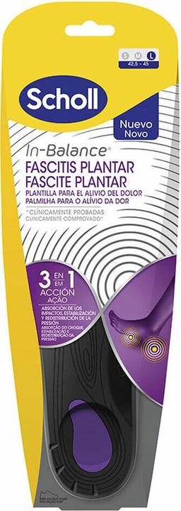 Actual product image Scholl Anti-Pain Insoles Size L 42.5-45