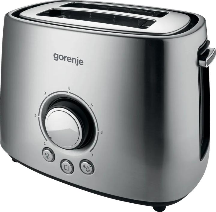 Gorenje T1000E Toaster, Power 1000 W, Stainless Steel