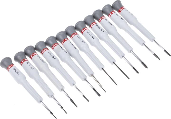 Actual product image Facom 12 piece microtech tool set