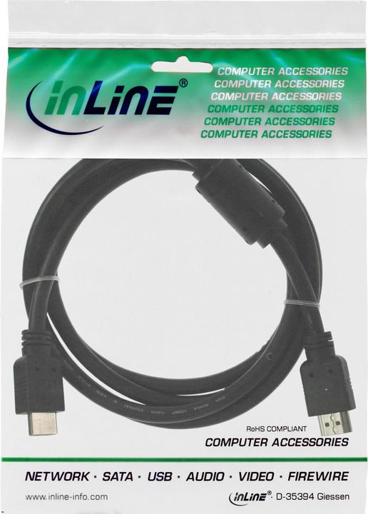 Produktbild InLine HDMI (Typ A) — HDMI (Typ A) (1.80 m, HDMI)