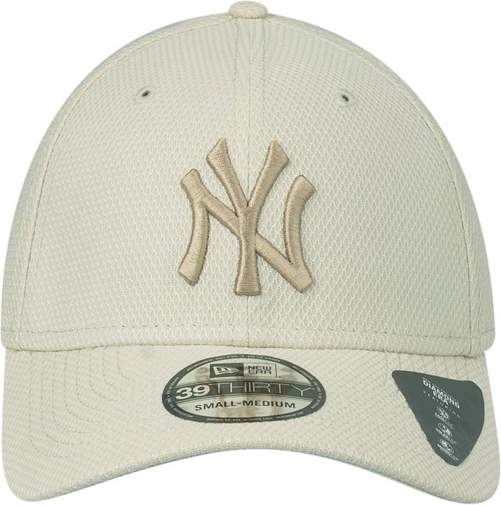 Produktbild New Era 39Thirty Diamond Cap - New York Yankees stone - M/L (M, L)