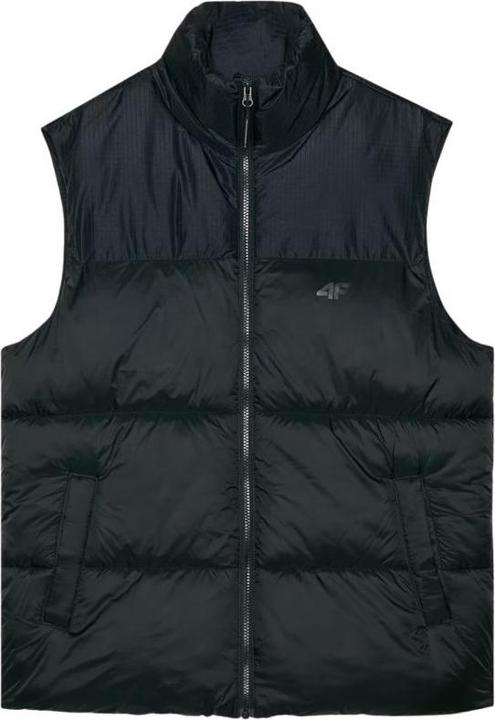 Actual product image 4F Kamizelka męska M147 głęboka czerń 4FWAW24TVJAM147 20S XL (XL)