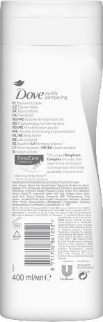 Produktbild Dove nourishing Body Care Pampering butter tree oil body lotion 400ml (Körperlotion, 400 ml)