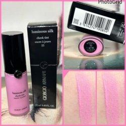 Actual product image Giorgio Armani Luminous Silk Cheek Tint 53
