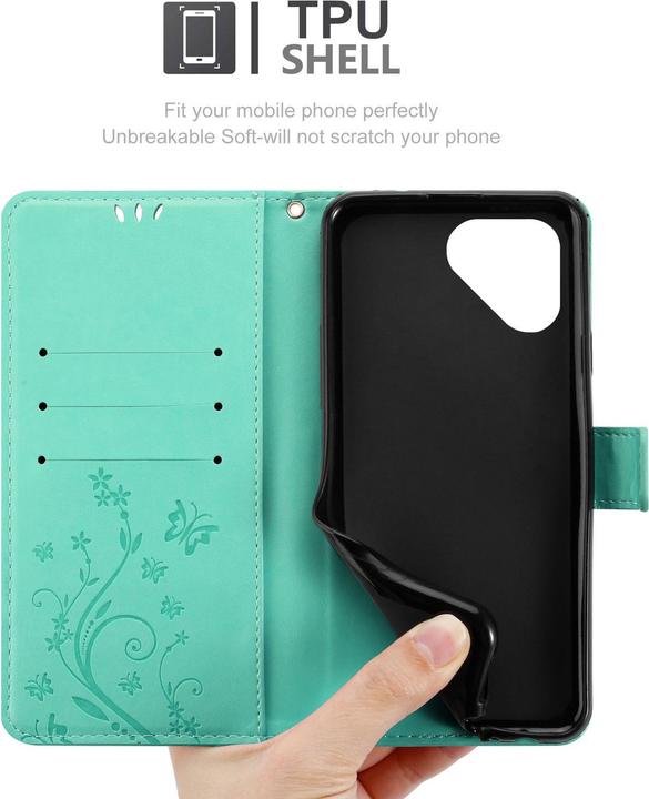 Immagine prodotto Cadorabo Custodia per Fairphone 5 Flower Book (Fairphone 5)
