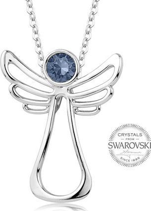 Immagine prodotto Levien Collana di cristallo grigio Angelo Custode (L)