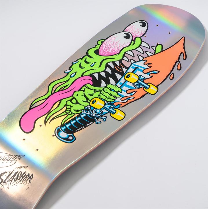 Actual product image Santa Cruz Slasher Reissue Silver Foil (10.10")