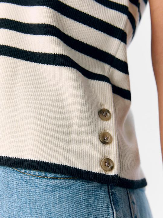 Produktbild Object Streifen Stricktop (L)