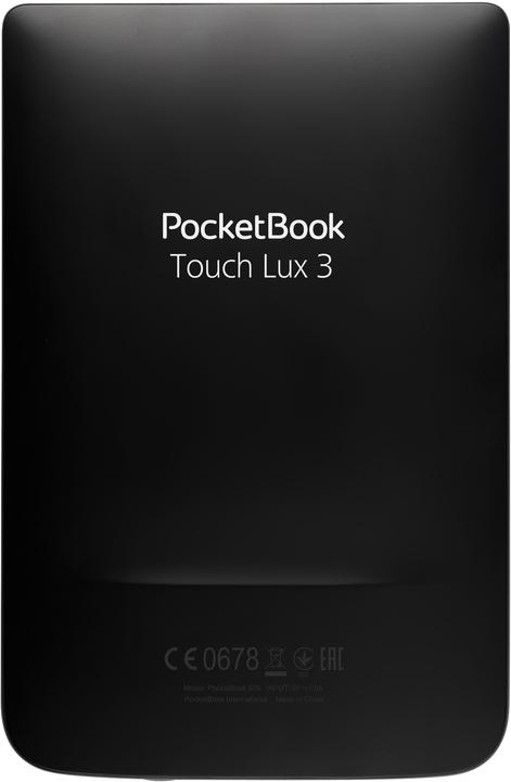 Actual product image PocketBook Touch Lux 3 (6", 4 GB, Dark grey)