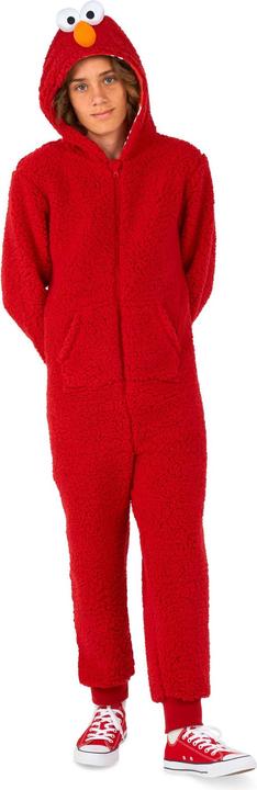 Actual product image OppoSuits Elmo Onesie für Kinder (134, 140, 146, 152)