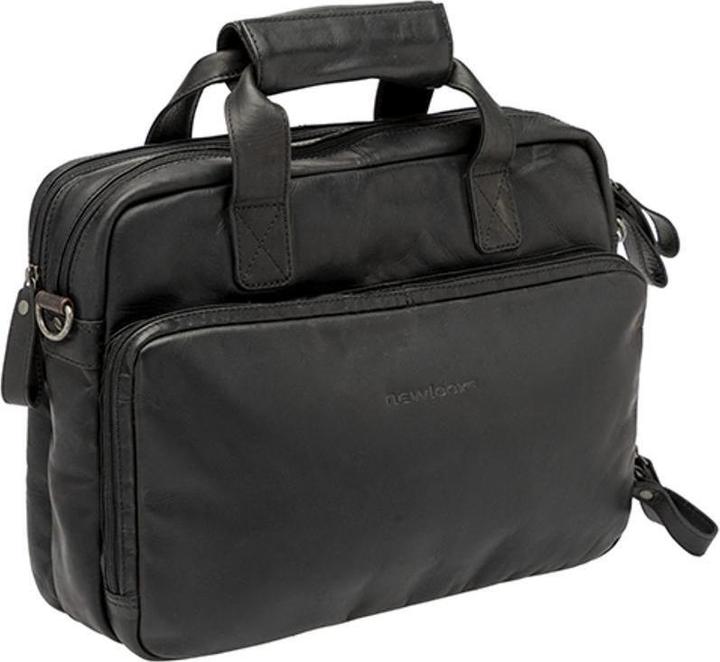Image du produit New Looxs Sacoche Cali En Cuir Black 17l.