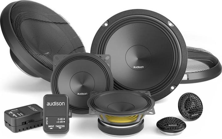 Immagine prodotto Audison Prima APK 163 - 3 vie compo 165mm met speakergrill (16.50 cm)