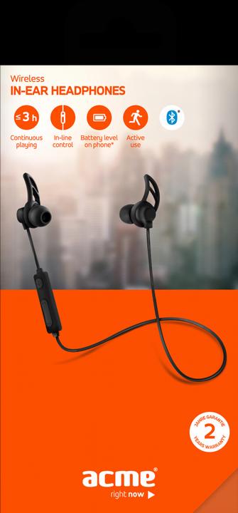 Actual product image Acme Made BH101 Bluetooth earphones (5 h, Wireless)