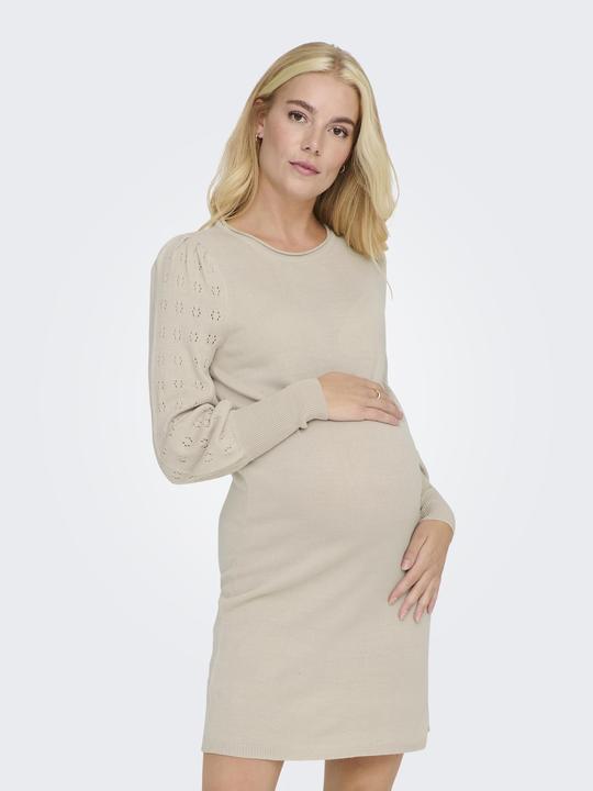 Produktbild Only Maternity Mama langärmeliges Strickkleid (L)