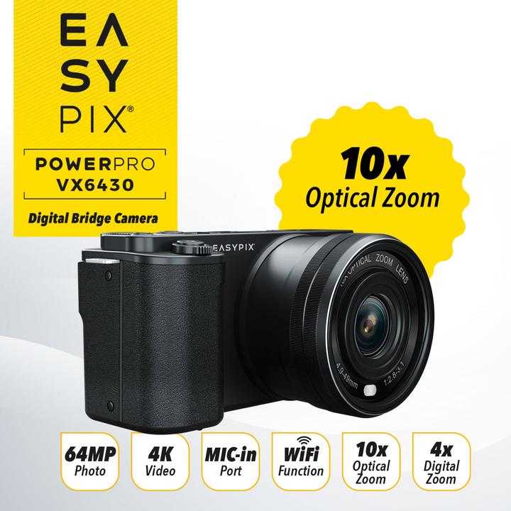 Actual product image Easypix PowerPro VX6430 (4.9 - 49 mm, 8 Mpx)