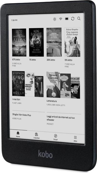 Productafbeelding Kobo Clara BW (6", 16 GB, Zwart)