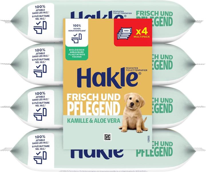 Actual product image Hakle Nurturing cleanliness (168 Piece)
