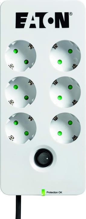Image du produit Eaton Protection contre les surtensions Protection Box 6 DIN (6 x, CEE 7/3, 1.50 m)