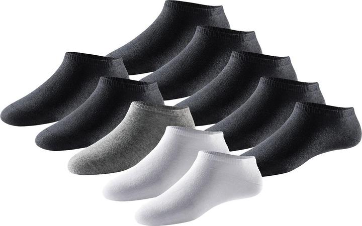 Schiesser Sneakersocken Bluebird (10er Pack, 35 - 38)