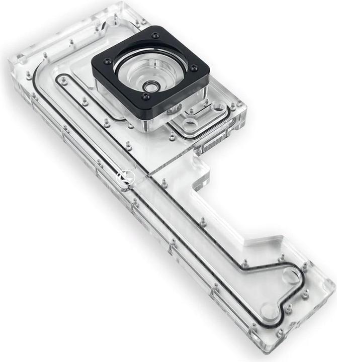 Actual product image Stealkey Customs X Fractal Design North D4 Distroplate - Acrylic