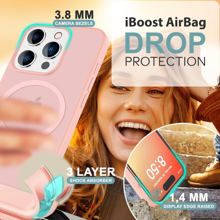 Image du produit Nalia Étui hybride mat avec fonction MagSafe (Apple iPhone 16 Pro)