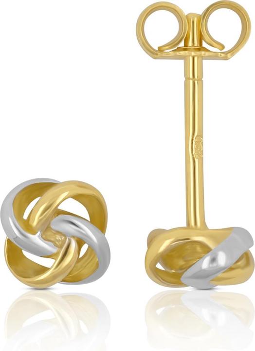 Muau Ohrstecker (750/18 K Gold)