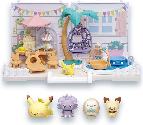 Image du produit Pokémon Maison PokePeace - Set de jardin Let's Party