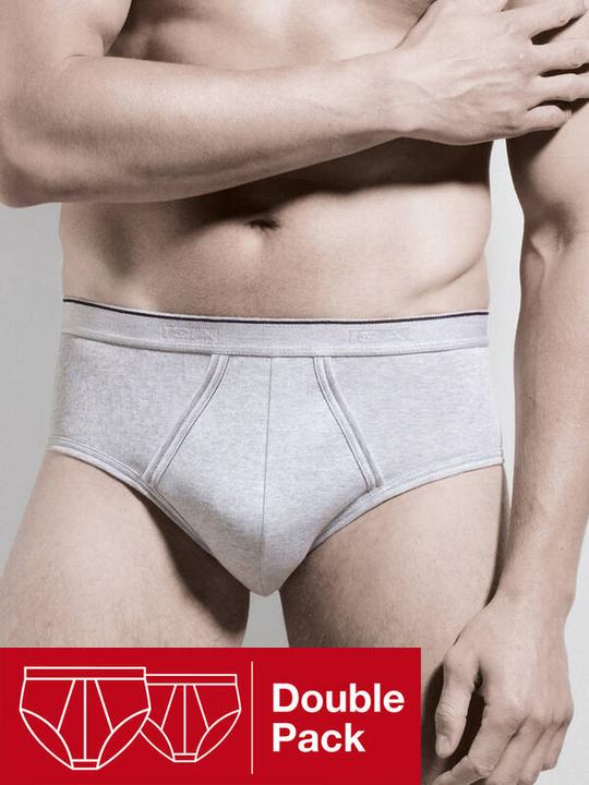 Produktbild ISA Bodywear 2erPack Slip mit Eingriff (S, 2er Pack)