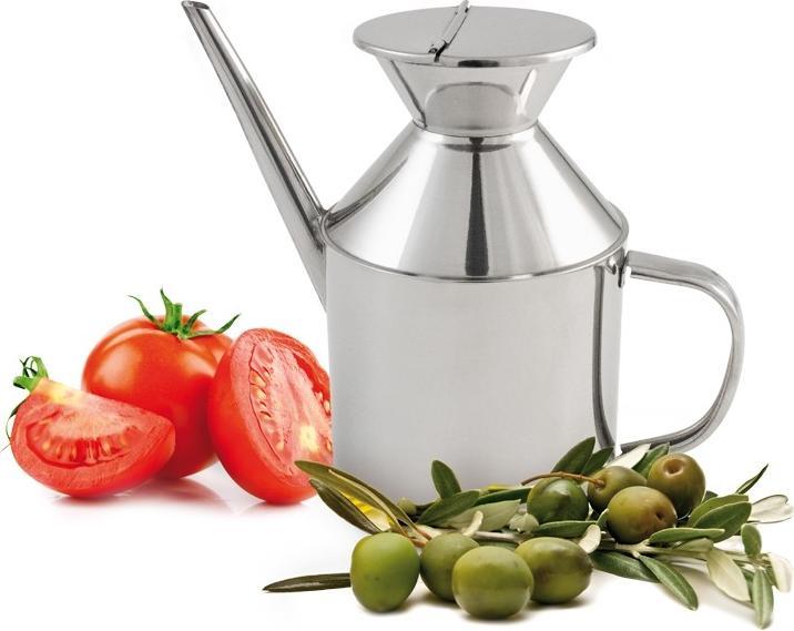 EVA Inox Cylindrical Oiler (1200 ml)