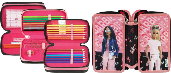 Actual product image Scooli Case Trippledecker Barbie