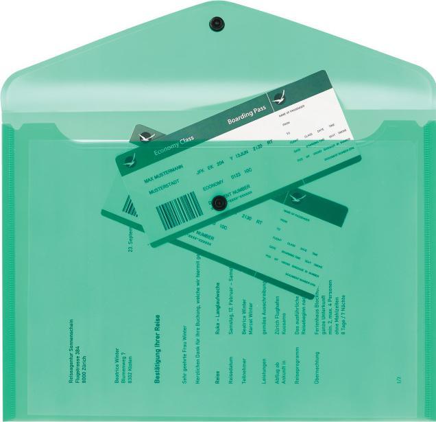 Immagine prodotto Kolma Tasca portadocumenti Easy A4 viola (A4, 1 x)